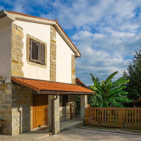 Villa Istrian Stone House With A Big Garden Marezige Exterior foto